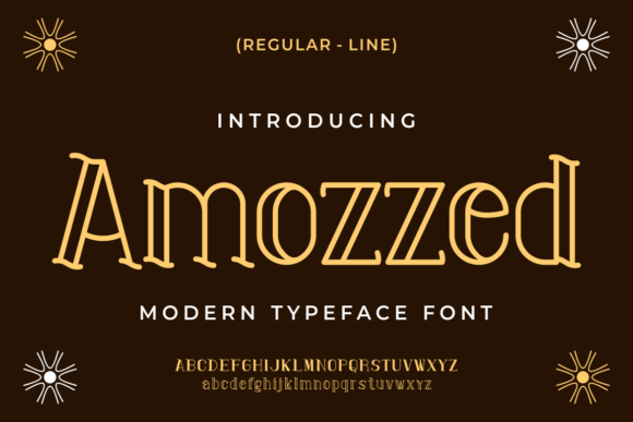 Amozzed Font: Bold Modern Display Typeface for Scroll-Stopping Branding