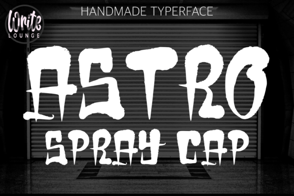 Astro Spray Cap Display Font for Urban Editorial Projects