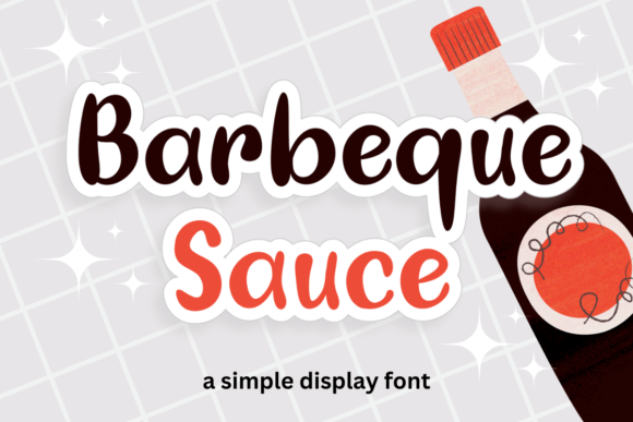 Barbeque Sauce: A Playful Display Font for Bold Campaigns