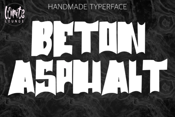 Beton Asphalt Font for Bold, Professional Branding