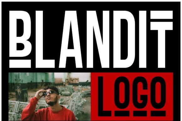 Blandit: A Bold Display Font for Standout Branding