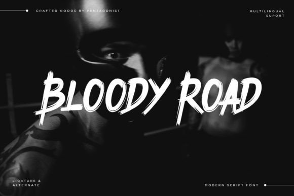 Bloody Road: A Bold Display Font Worth the Download