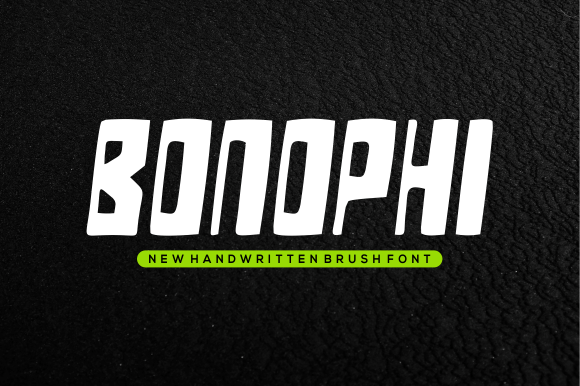 Bonophi: The Cool, Bold Display Font for Your Next Campaign
