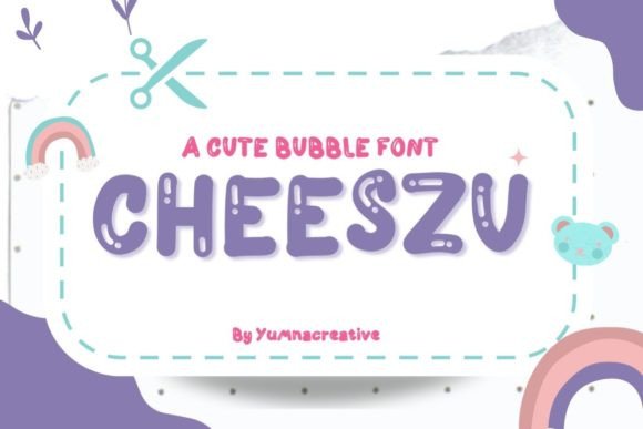 Cheeszu: A Romantic Handwritten Font for Makers