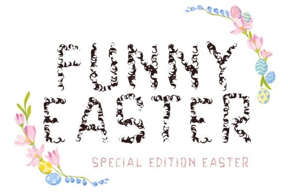 Funny Easter Display Font for Seasonal Marketing