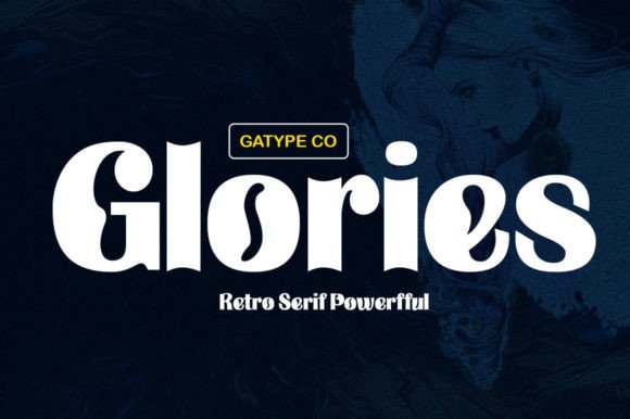 Glories Font: Elegant Display Fonts for Handmade Creators