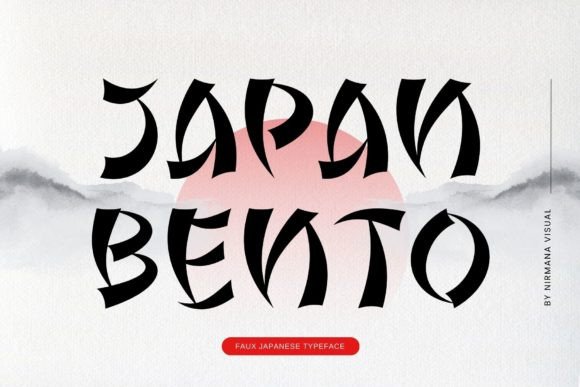 Japan Bento: A Modern Display Font for Standout Branding