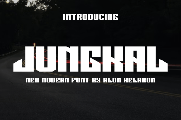 Jungkal: A Bold Display Font for Striking Editorial Layouts