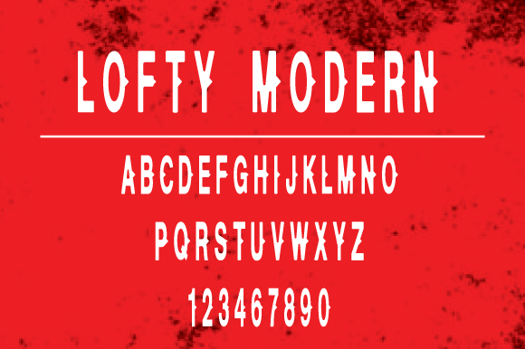 Lofty Modern Font for Bold Digital Branding