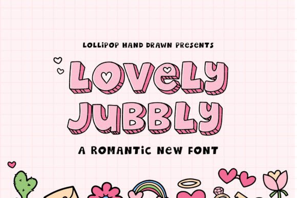 Lovely Jubbly Display Font for Web Designers