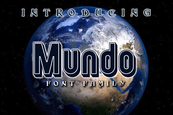 Mundo: Elegant 3D Font for Small Business Branding