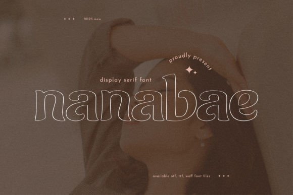 Nanabae: The Vintage Display Font for Timeless Web Design