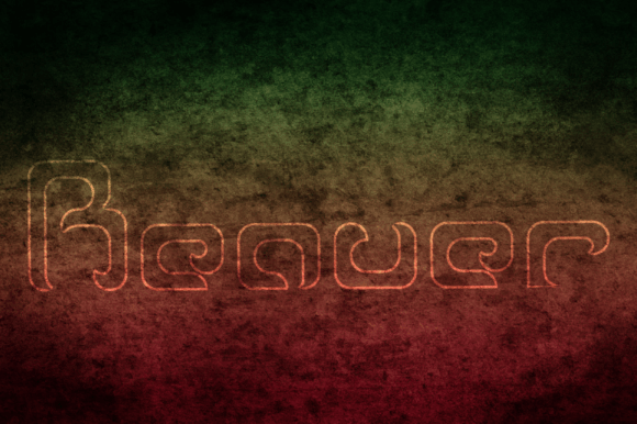 Reaver - Hollow: A Horror Display Font for Bold Branding