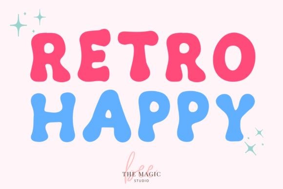 Retro Happy Font – A Groovy Display Typeface for Business