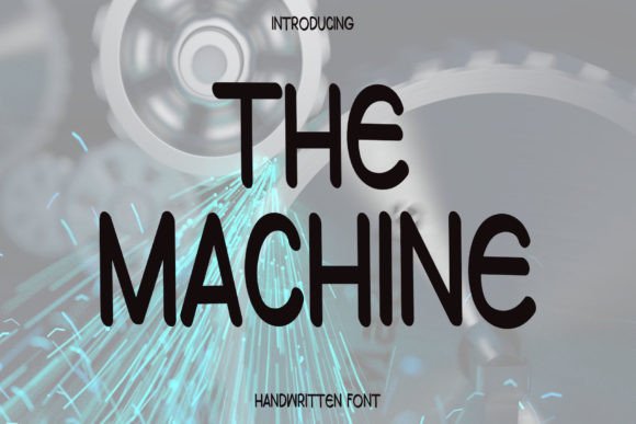 The Machine: A Delicate Handwritten Font for Web Design