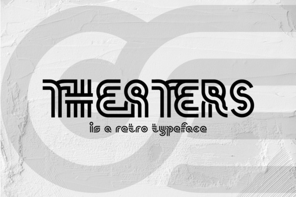 Theaters: A Bold Display Font for Campaign Creatives